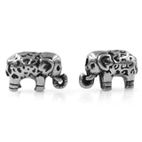 Stainless Steel Elephant Spacer Charms Beads for Jewelry Making