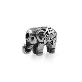 Stainless Steel Elephant Spacer Charms Beads for Jewelry Making