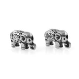 Stainless Steel Elephant Spacer Charms Beads for Jewelry Making
