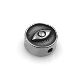 Stainless Steel Bead Eye Metal Spacer Charms Beads for Jewelry Making