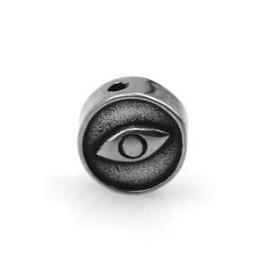Stainless Steel Bead Eye Metal Spacer Charms Beads for Jewelry Making