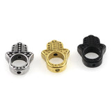 Stainless Steel Buddha Hand Charm Beads for DIY Jewelry Making