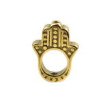 Stainless Steel Buddha Hand Charm Beads for DIY Jewelry Making
