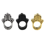 Stainless Steel Buddha Hand Charm Beads for DIY Jewelry Making