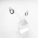 925 Sterling Silver Hoop Earrings Classic Gift For Women Europe Style