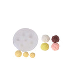 Ice Cream Puff Pudding Butterscotch Silicone Mold DIY Candle Soap Making Tools