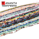Natural Stone Beads Peridots Aquamarines Pearl Loose Spacer Beads