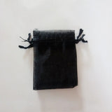 100pcs Drawstring Organza Gift Bag Jewelry Pouch Earring Ring Bracelet Storage