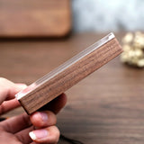 Mini Travel Wood Jewelry Box Rings Earrings Necklace Organizer