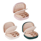 Small Jewelry Box Organizer Travel Lined Gift Portable Storage Case