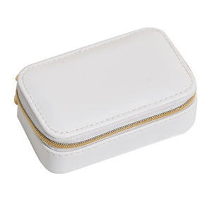 Small Jewelry Box,Portable Travel Jewelry Box Organizer Display Storage Case