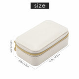 Small Jewelry Box,Portable Travel Jewelry Box Organizer Display Storage Case