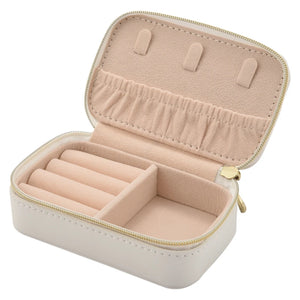 Small Jewelry Box,Portable Travel Jewelry Box Organizer Display Storage Case