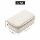 Portable Travel Jewelry Box Organizer - Rings and Earrings