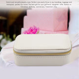 Portable Travel Jewelry Box Organizer - Rings and Earrings