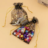 Star Moon Organza Jewelry Gift Bag 7*9cm Wedding Pouch