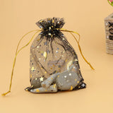 Star Moon Organza Jewelry Gift Bag 7*9cm Wedding Pouch