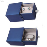 Small Jewelry Storage Box Portable Pu Leather Jewel Case