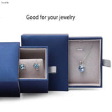 Small Jewelry Storage Box Portable Pu Leather Jewel Case