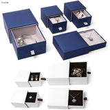 Small Jewelry Storage Box Portable Pu Leather Jewel Case