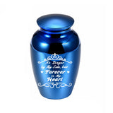 Mini Keepsake Urn for Ashes-Stainless Steel Memorial Ashes Holder