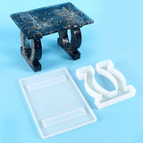 Epoxy Resin Mold Small Laptop Desk Tray Silicone Mould DIY Crafts