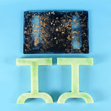 Epoxy Resin Mold Small Laptop Desk Tray Silicone Mould DIY Crafts