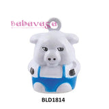 Small Piggy Bell Charms Pendant Jewelry Accessory Holiday Decoration
