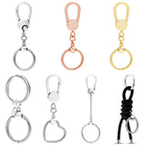 Heart Bag Holder Leather-free Fabric Charm Key Ring