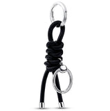 Heart Bag Holder Leather-free Fabric Charm Key Ring