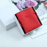 Microfiber Gift Bag for Ring Earrings Necklace Pouches Christmas Wedding