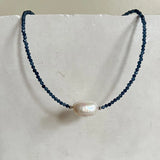 Baroque Pearl Beads Necklace for Women Wedding Party Jewelry Crystal Choker