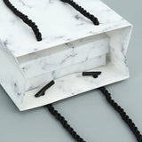 Small Paper Bag Cardboard Boxes for Jewelry Earrings Ring Necklace Packaging