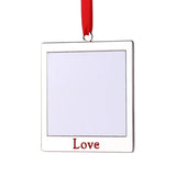 Snowflake Metal Key Pendant DIY Creative Gift for Christmas