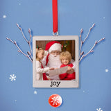 Snowflake Metal Key Pendant DIY Creative Gift for Christmas