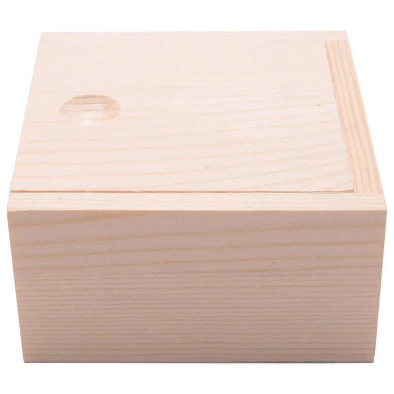 Small Wooden Storage Box Case for Jewellery Small Gadgets Gift