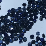 2.5mm Round Cut Natural Sapphire Loose Gemstone from Largest Mine