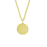 Small Round Rose Necklace Pendant Women Jewelry Girl