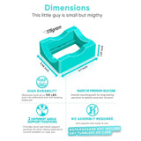 Silicone Cup Cradle with Slot for Crafting Tumblers, 2 Angle Supports