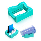 Silicone Cup Cradle with Slot for Crafting Tumblers, 2 Angle Supports