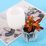 Silicone Flower Pot Mold for Epoxy Casting