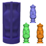 Small 3D King/Queen Face Shape Silicone Mold for DIY Decoration