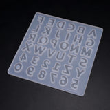 Small Alphabet Number Silicone Molds for Resin Jewelry DIY