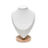 Small Wooden Jewelry Showcase Stand Necklace Display Frame