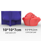 Rose Flower Skull Silicone Mold for DIY Decoration Soap Candle Resin Clay