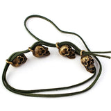 Skull Metal Hair Beads Dreadlock Hair Styling Accessories