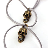 Skull Metal Hair Beads Dreadlock Hair Styling Accessories