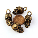 Skull Metal Hair Beads Dreadlock Hair Styling Accessories