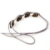 Skull Metal Hair Beads Dreadlock Hair Styling Accessories