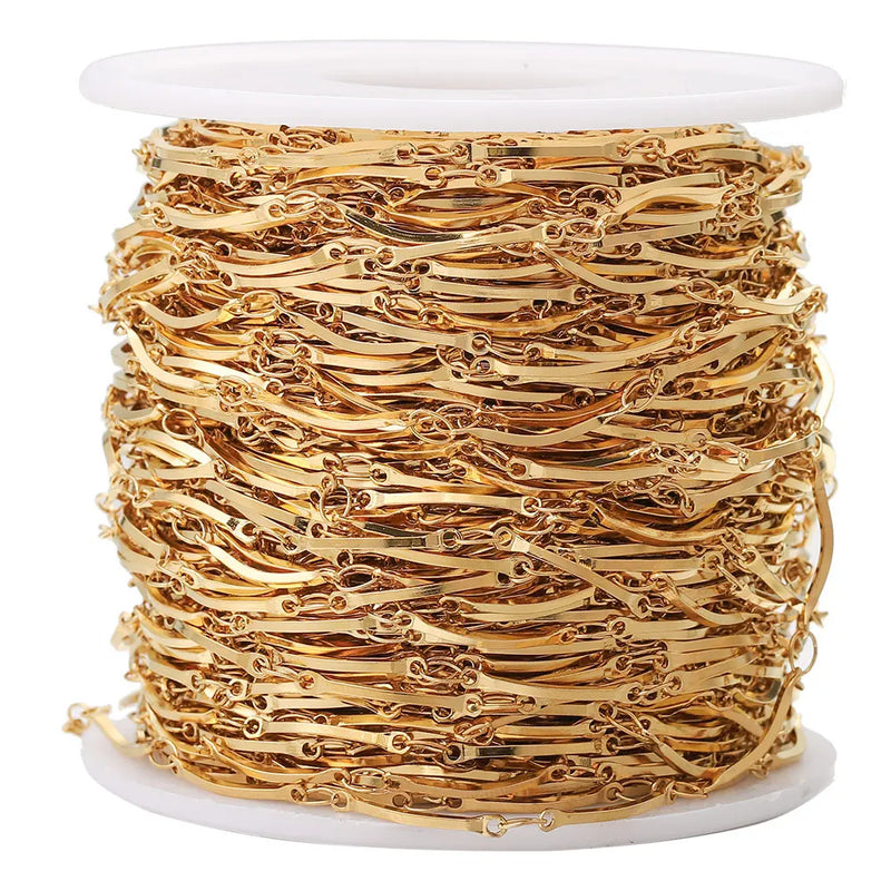 Stainless Steel Line Chains for Jewelry Making Bulk